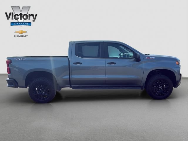Used 2022 Satin Steel Metallic Chevrolet Custom Trail Boss image 8