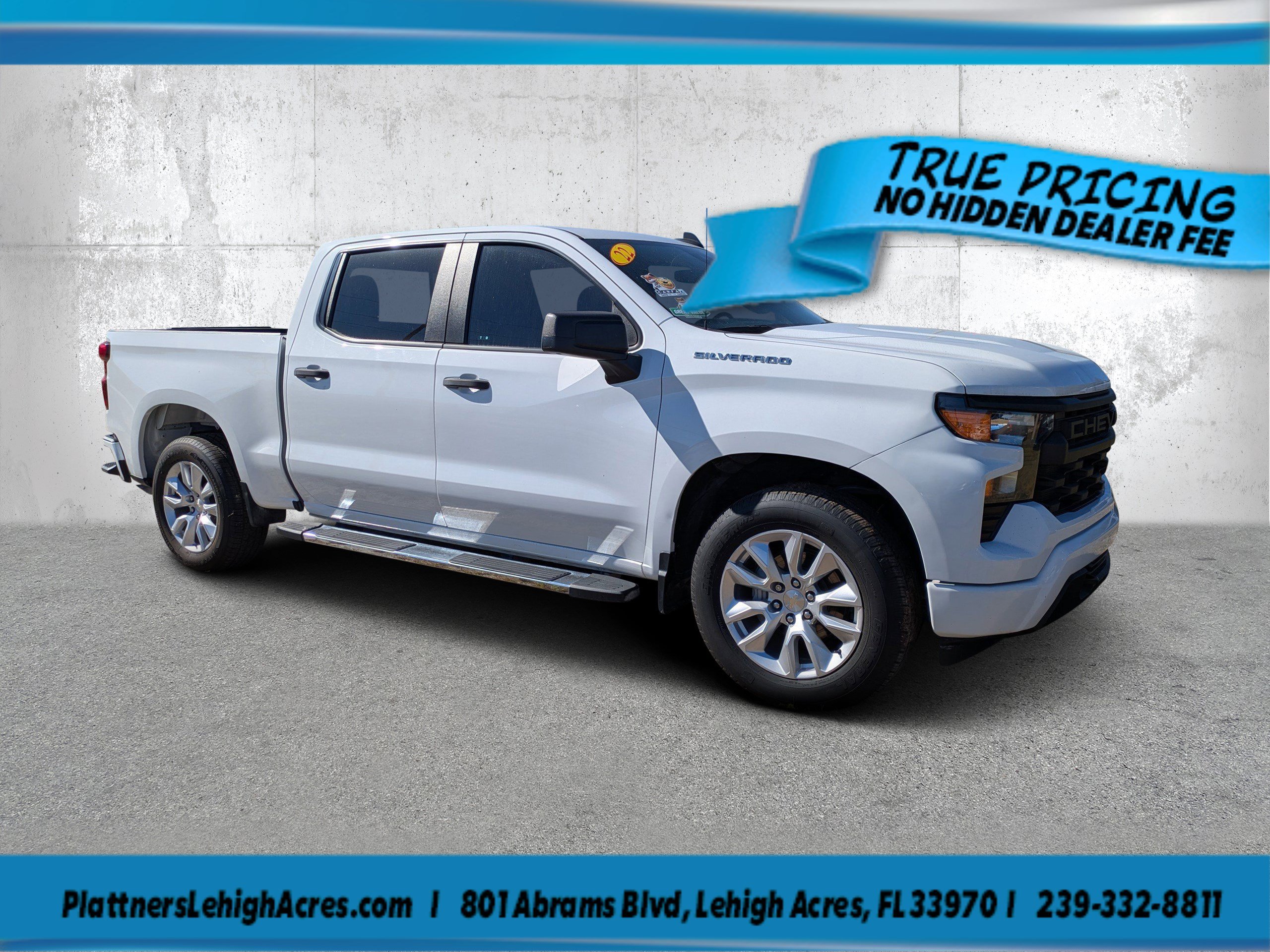 Used 2022 Summit White Chevrolet Custom image 1