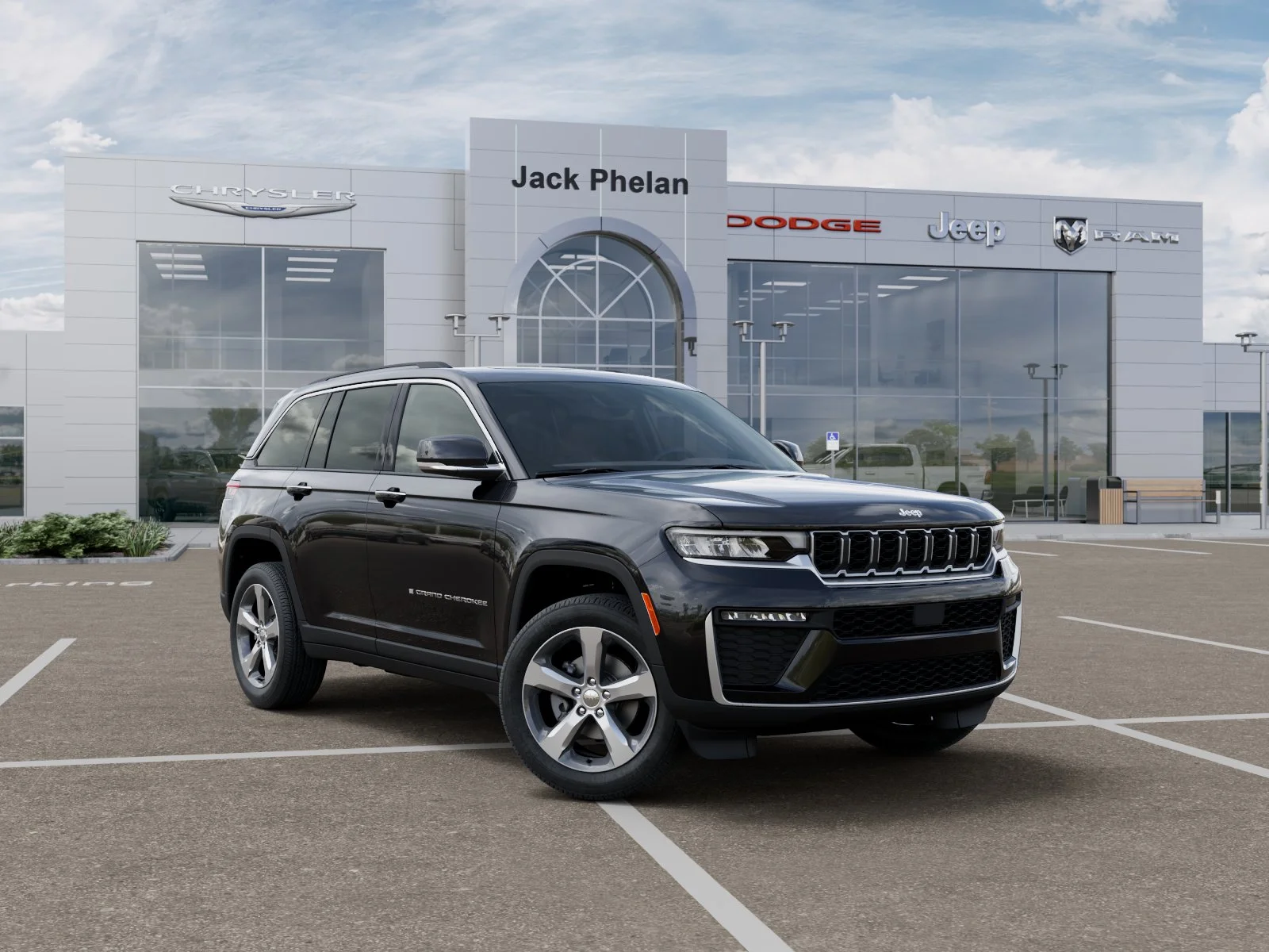 New 2026 Diamond Black Crystal Pearlcoat Jeep Limited image 31