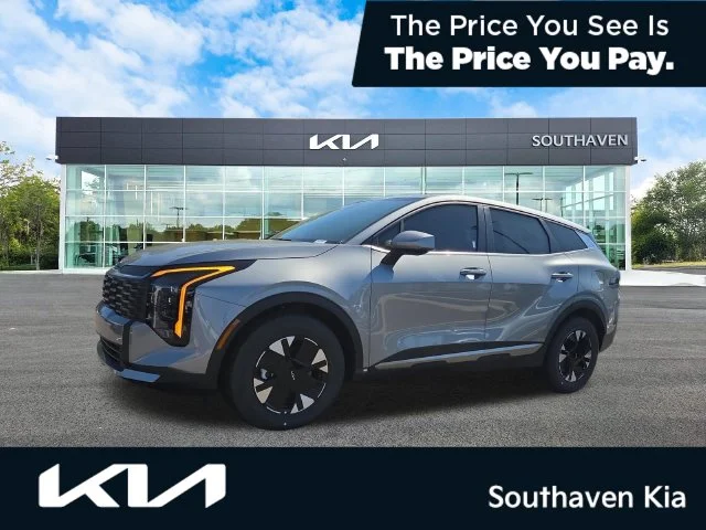 New 2026 Steel Gray Kia LX image 1