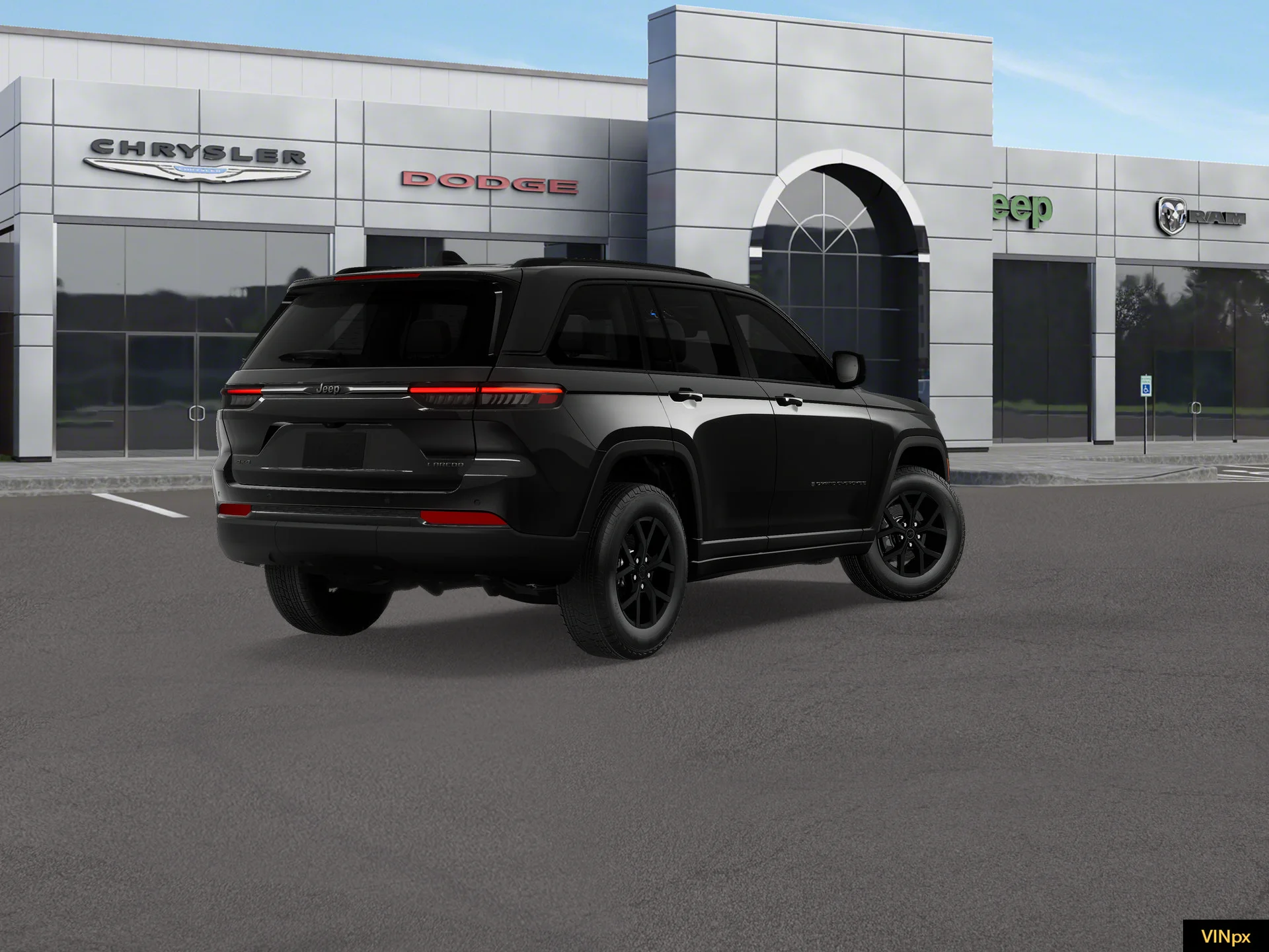 New 2027 High Gloss Black Jeep Laredo X image 4