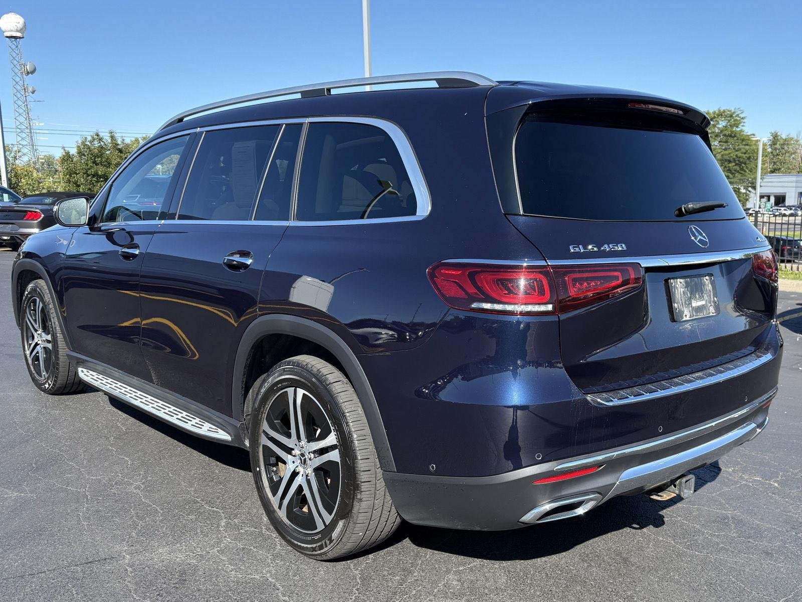 Used 2020 Cavansite Blue Metallic Mercedes-Benz GLS 450 image 4