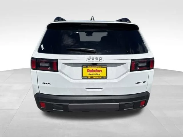 New 2026 Bright White Clear-Coat Exterior Paint Jeep Limited image 6