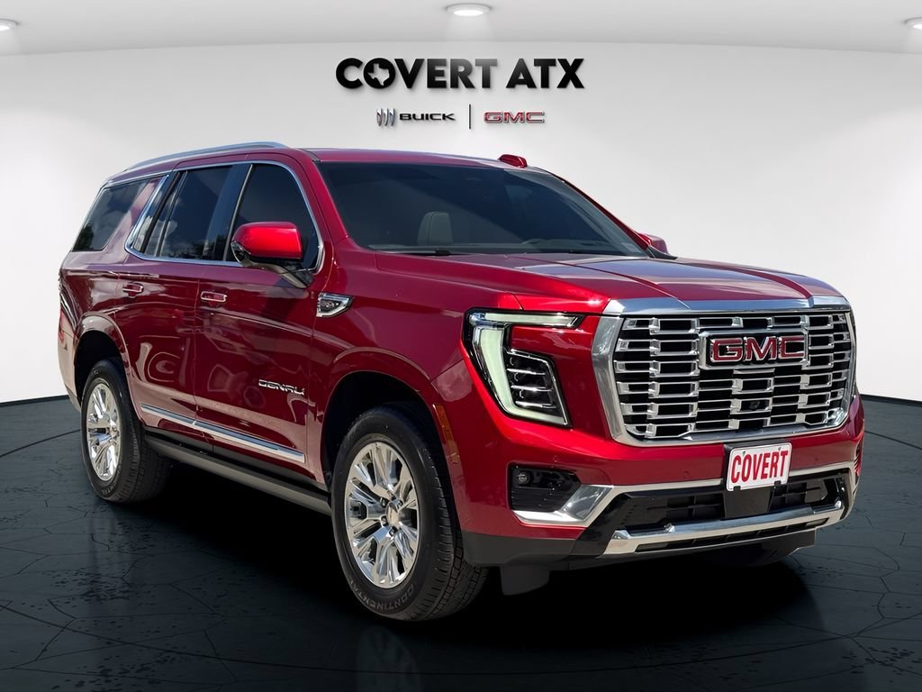 Used 2025 Volcanic Red Tintcoat GMC Denali image 8