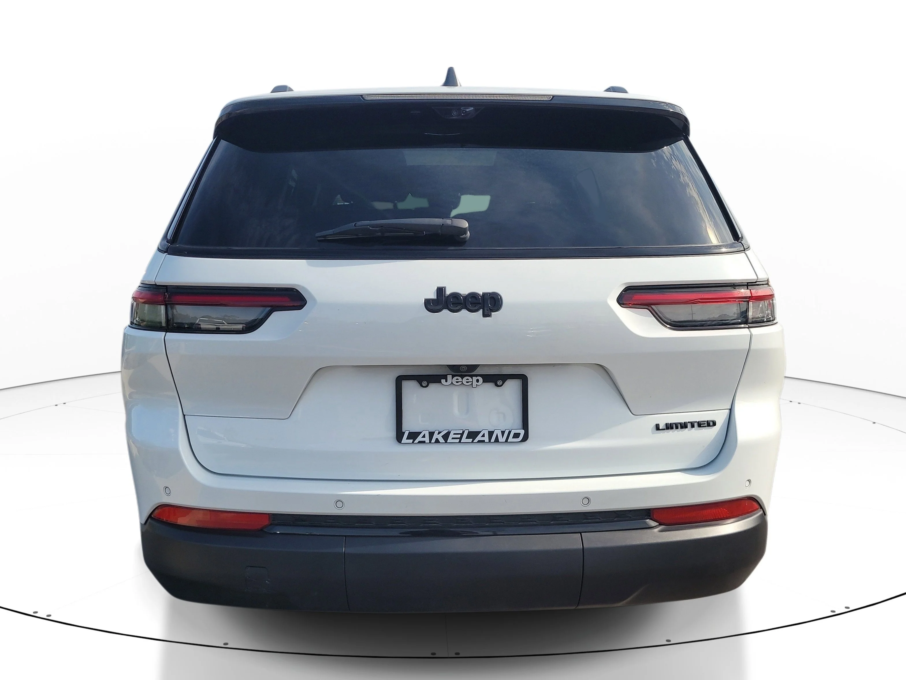 Used 2025 Bright White Clearcoat Jeep Limited image 5