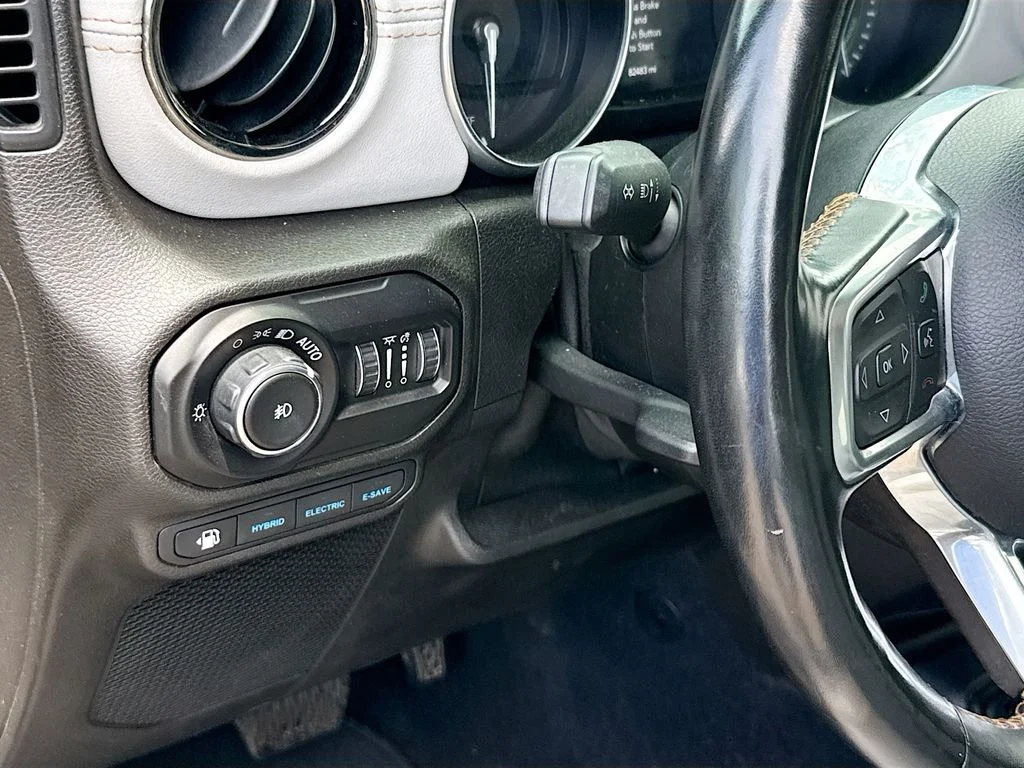 Used 2021 Black Jeep Unlimited Sahara 4xe image 11