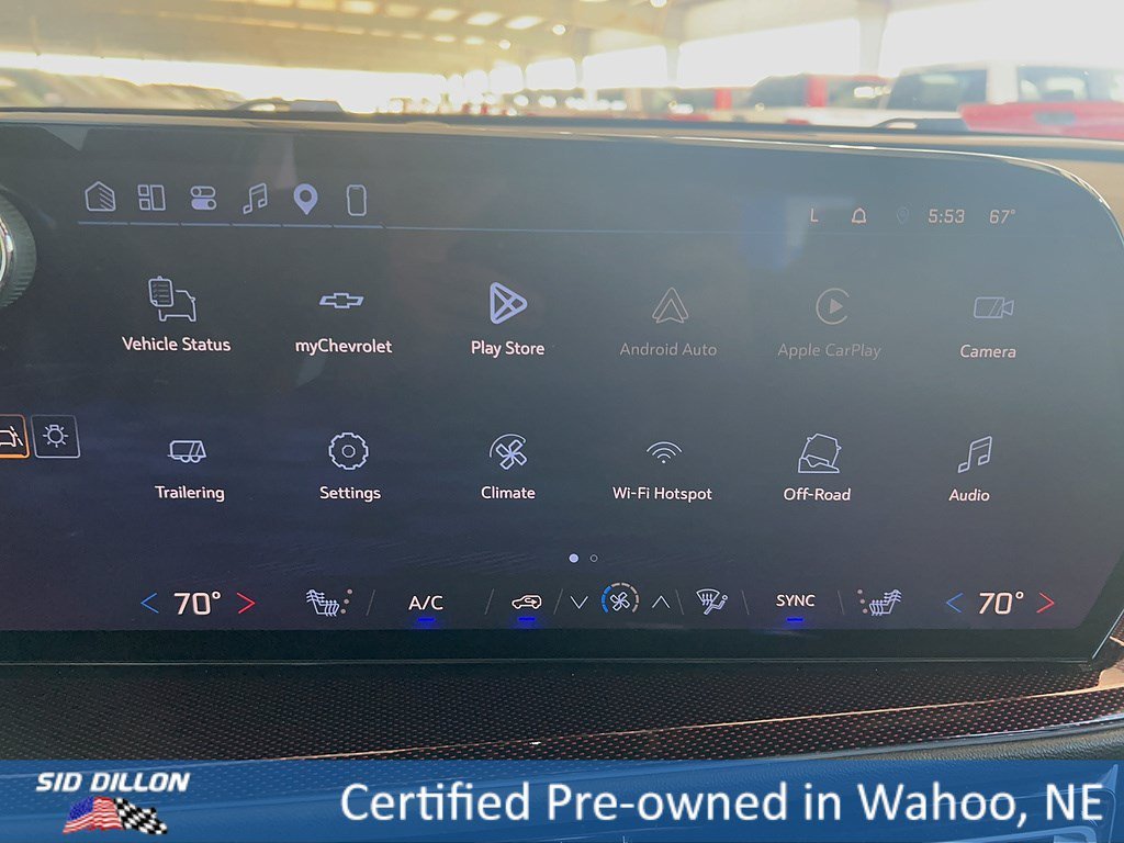Certified Used 2025 Sterling Gray Metallic Chevrolet AWD Z71 image 10