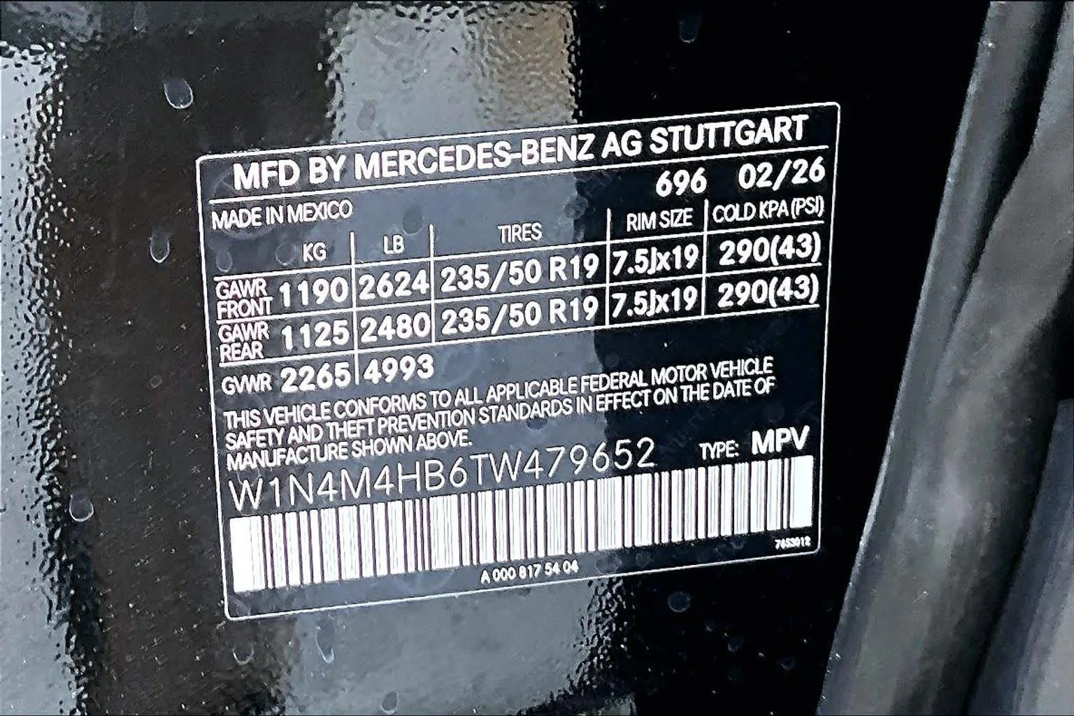 New 2026 Night Black Mercedes-Benz GLB 250 image 13