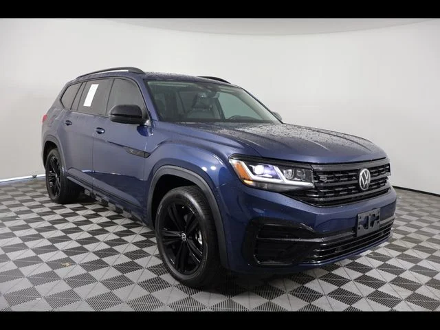 Used 2023 Blue Volkswagen 3.6L V6 SEL R-Line image 7