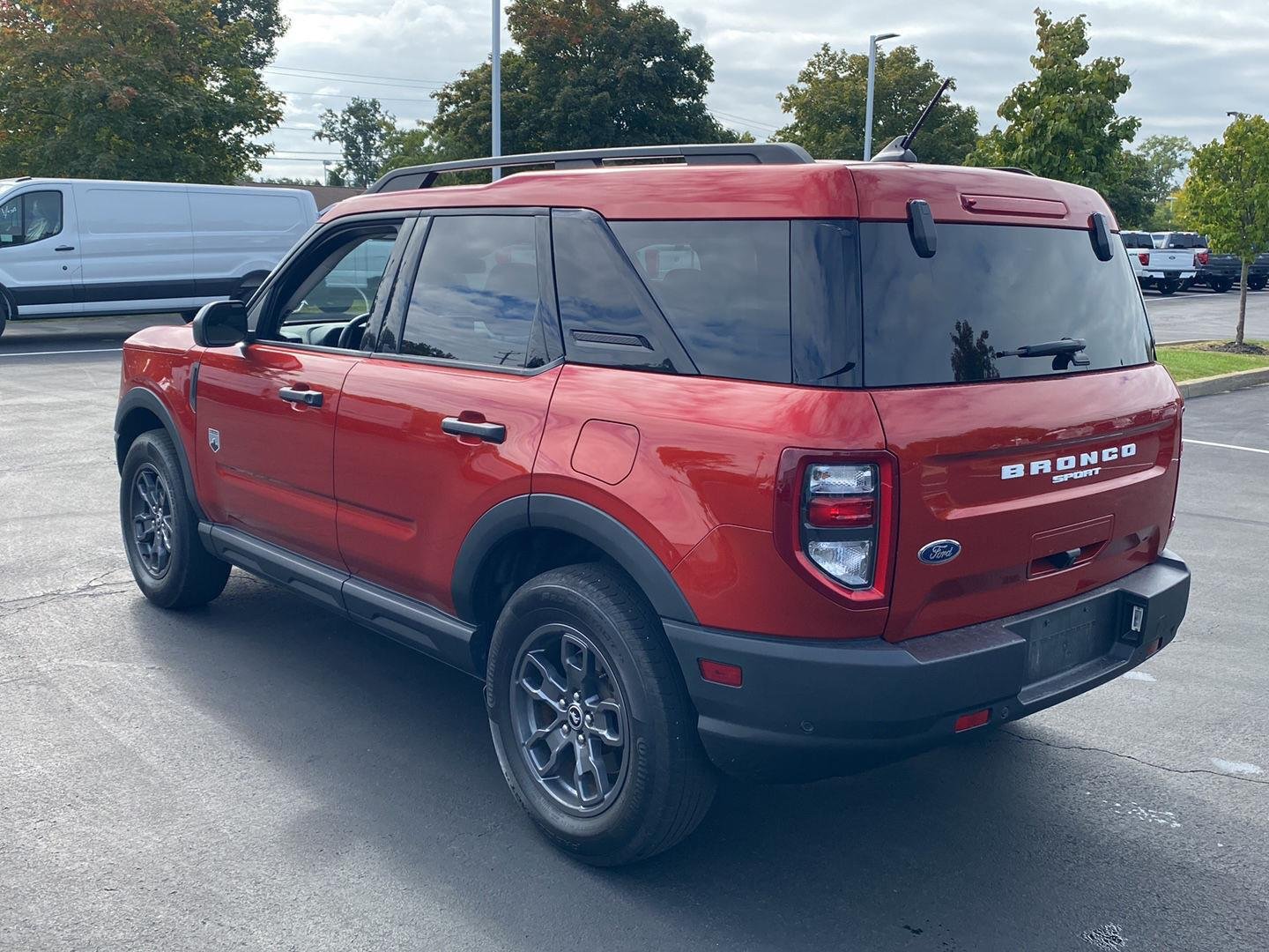 Used 2023 Hot Pepper Red Tinted Clearcoat Ford Big Bend image 8
