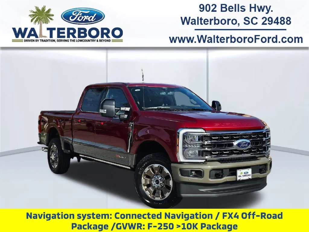New 2026 Ruby Red Metallic Tinted Clearcoat Ford F-250® King Ranch® image 1