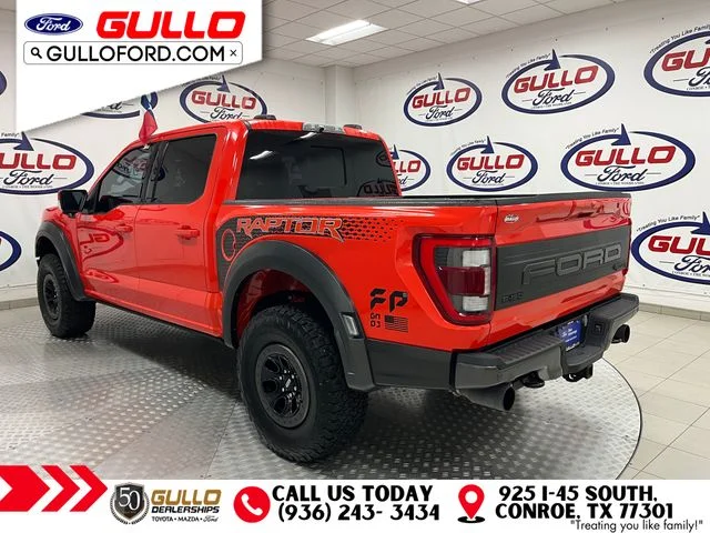 Certified Used 2023 Orange Metallic Ford Raptor image 5