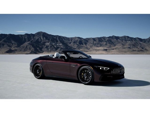 New 2027 MANUFAKTUR Rubellite Red Metallic Mercedes-Benz AMG® SL 55 Roadster image 13