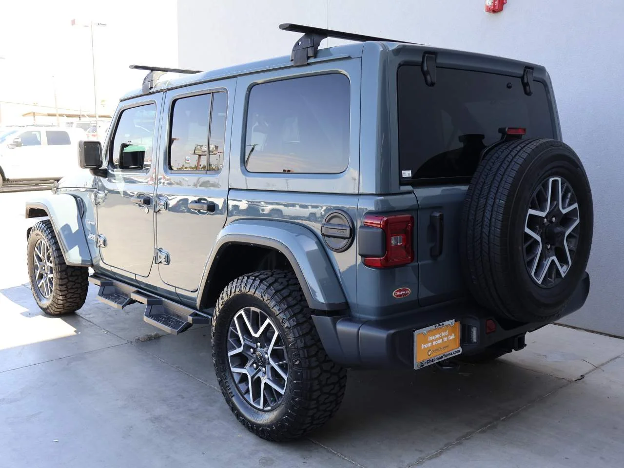 Used 2024 Silver Zynith Clear Coat Jeep Sahara image 3