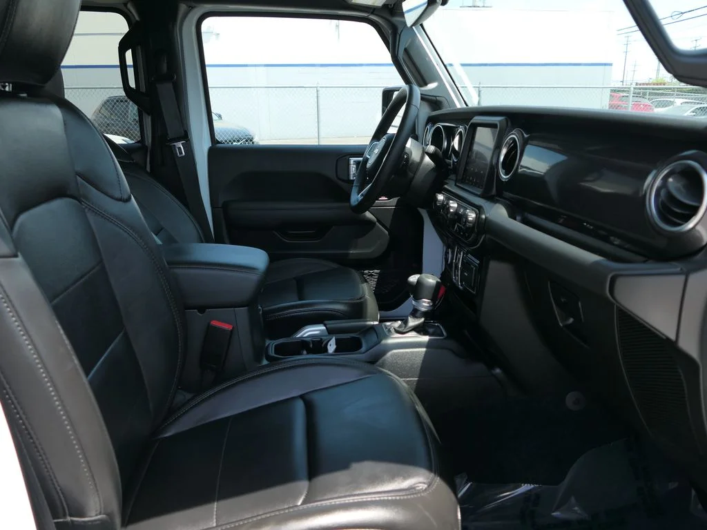Used 2022 Bright White Clear Coat Jeep  image 24