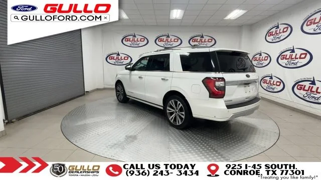Certified Used 2020 White Metallic Ford Platinum image 6