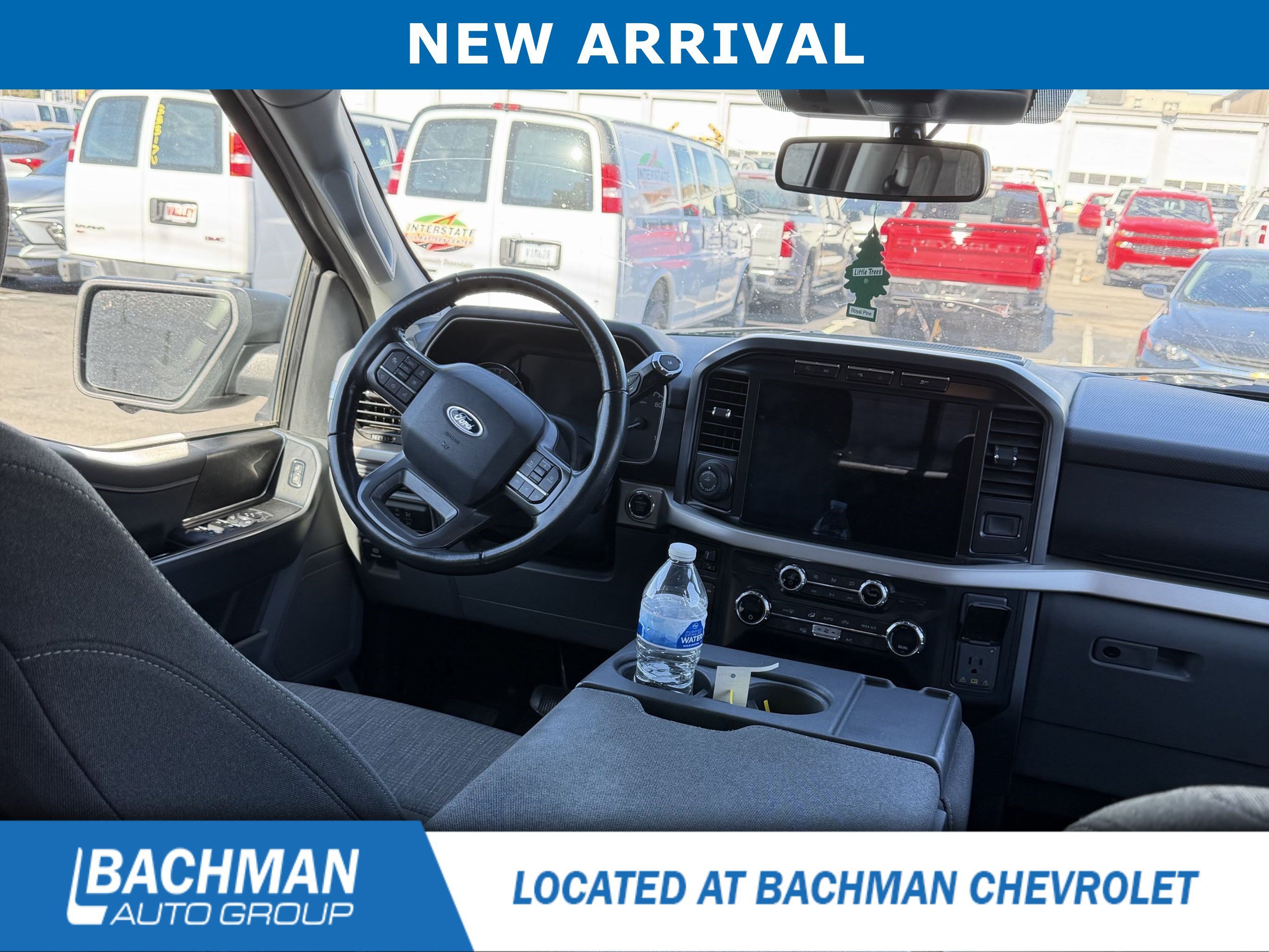 Used 2021 Agate Black Metallic Ford XLT image 7