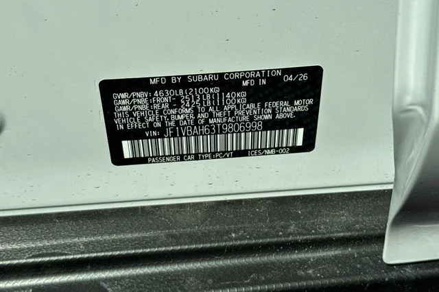 New 2026 CERAMIC WHITE Subaru Premium image 25