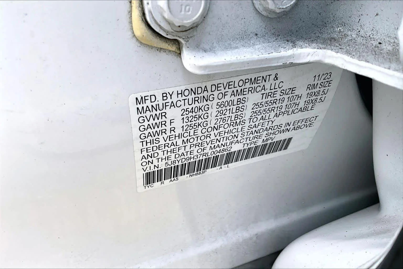 Used 2024 Platinum White Pearl Acura  image 35