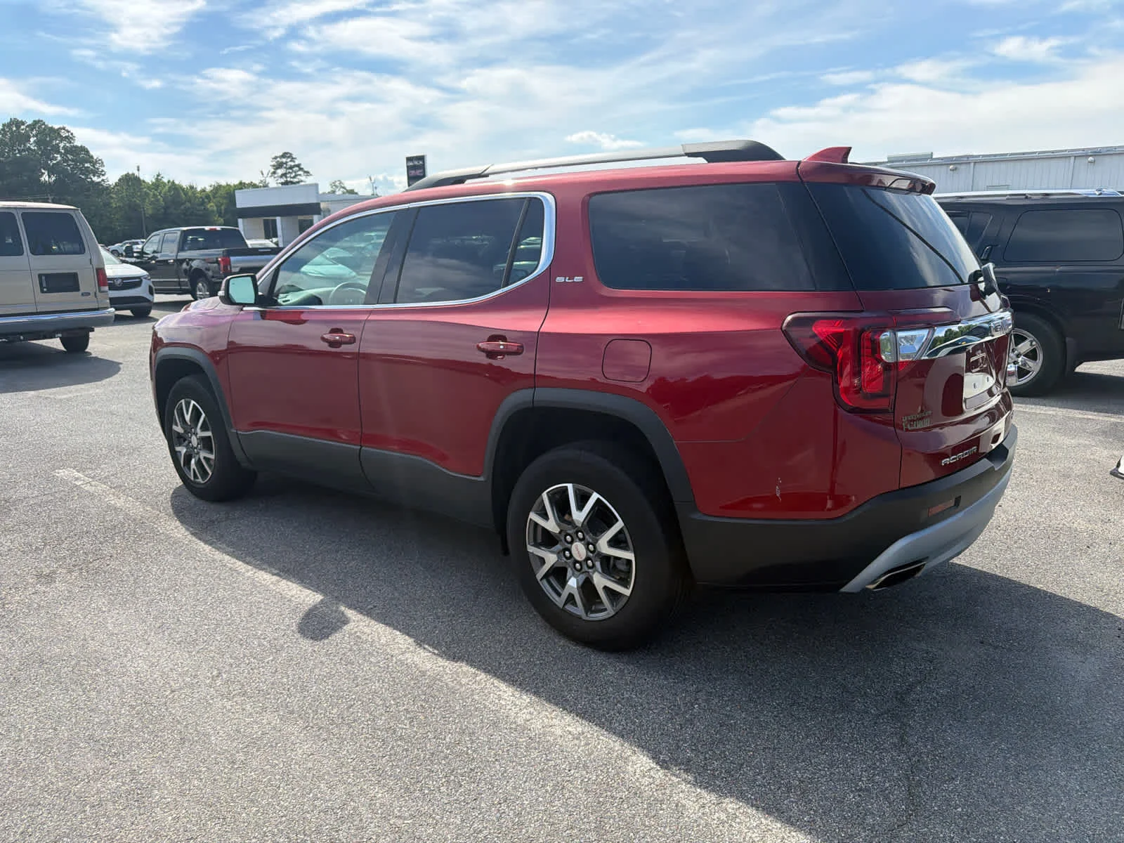 Certified Used 2023 Volcanic Red Tintcoat GMC SLE image 6