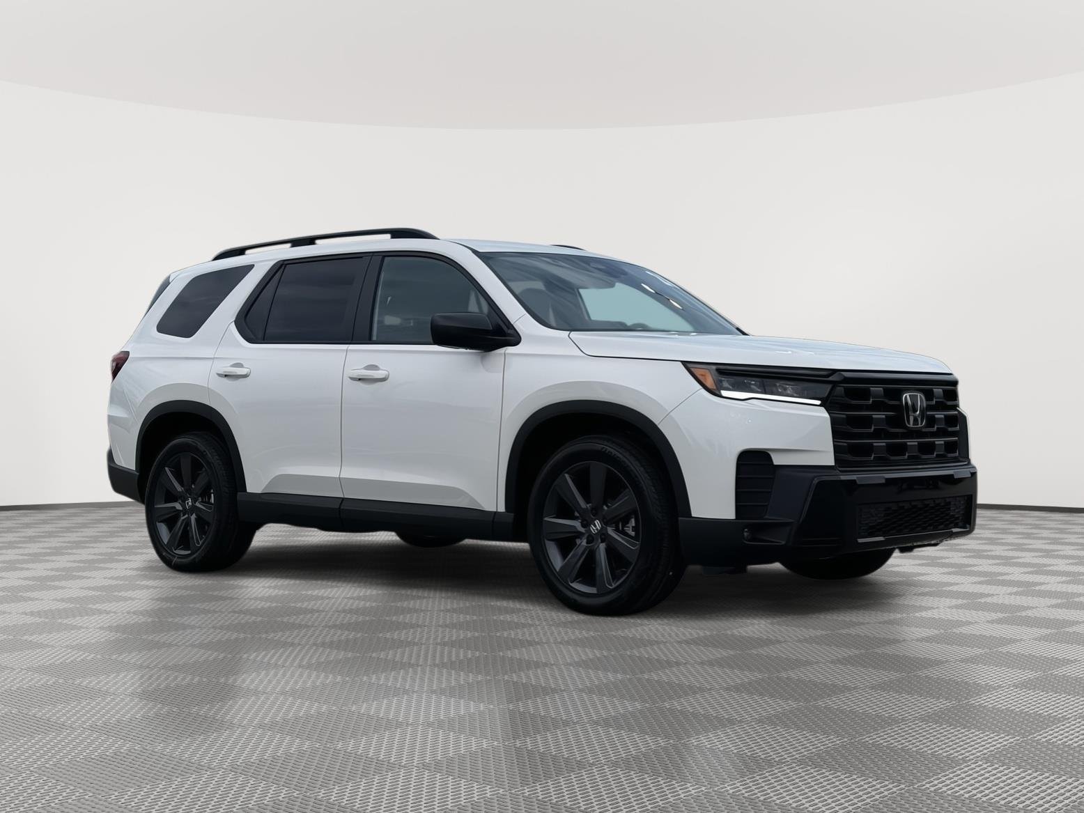 New 2026 Platinum White Pearl Honda Sport image 1