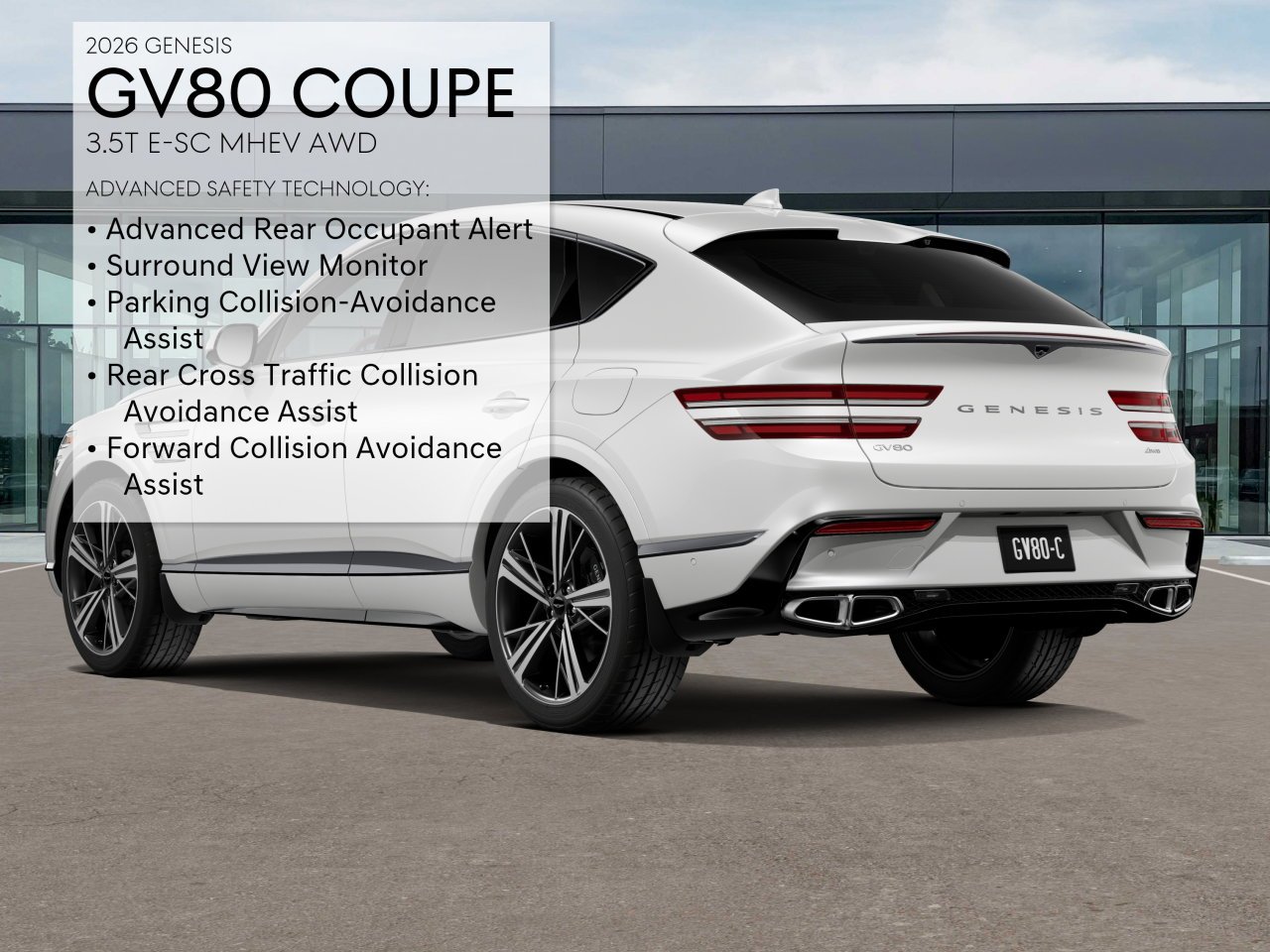 New 2026 White Genesis 3.5T E-SC MHEV image 7