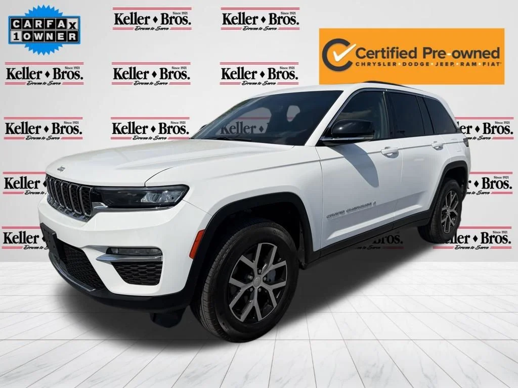Certified Used 2024 White Jeep Limited image 3