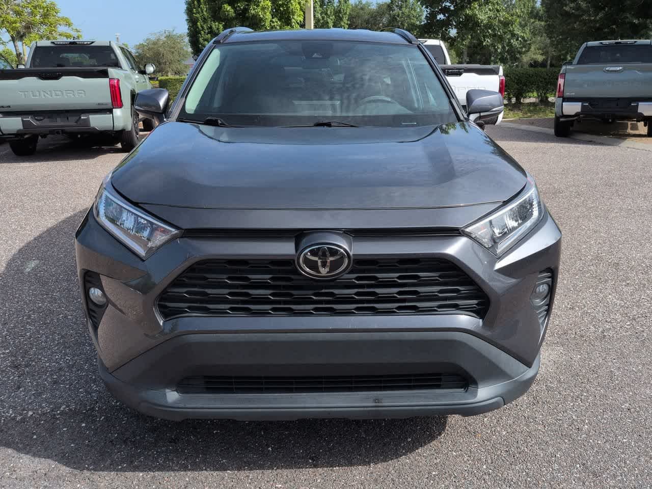 Used 2020 Magnetic Gray Metallic Toyota XLE image 9