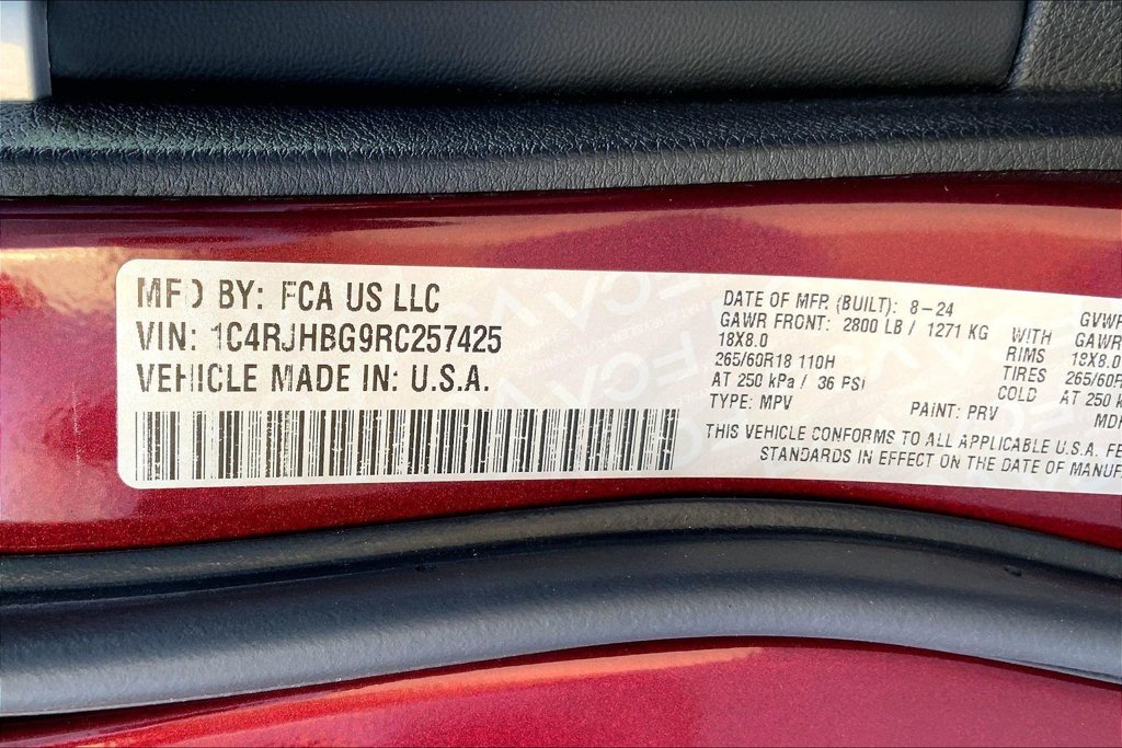 Used 2024 Red Jeep Limited image 18