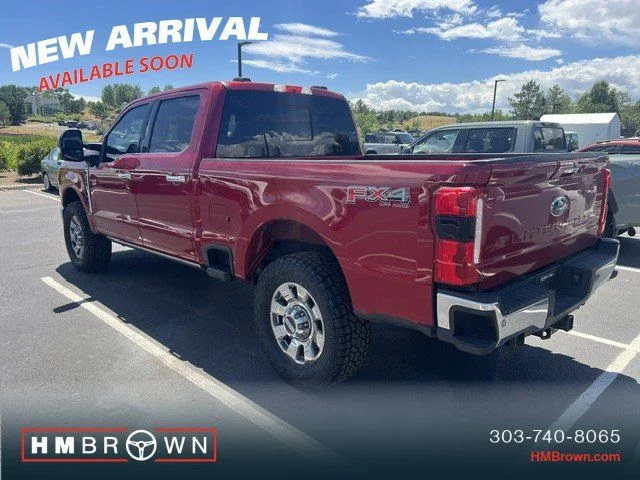 Used 2024 Red Metallic Ford Lariat image 3