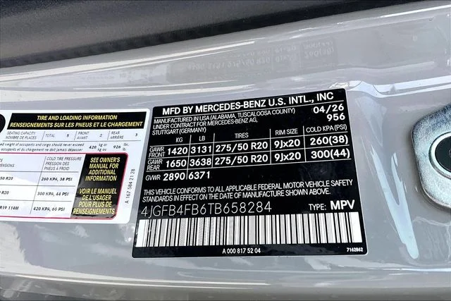 New 2026 Mercedes-Benz GLE GLE 350 4D Sport Utility 4MATIC