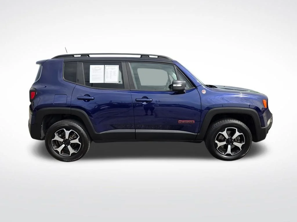 Used 2020 Blue Jeep Trailhawk image 2