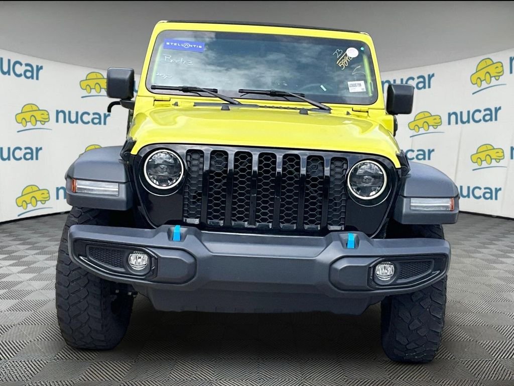 Used 2023 Yellow Jeep Willys 4xe image 2