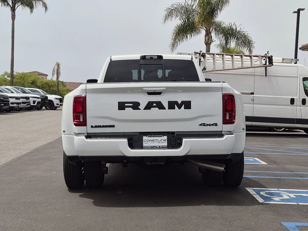 New 2026 Bright White Clear-Coat Exterior Paint RAM Laramie image 6