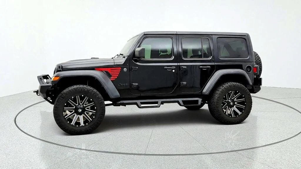 Used 2022 Black Clearcoat Jeep Unlimited Sport S 4x4 w/ Auto, Hard Top & Cold Weather Group image 8