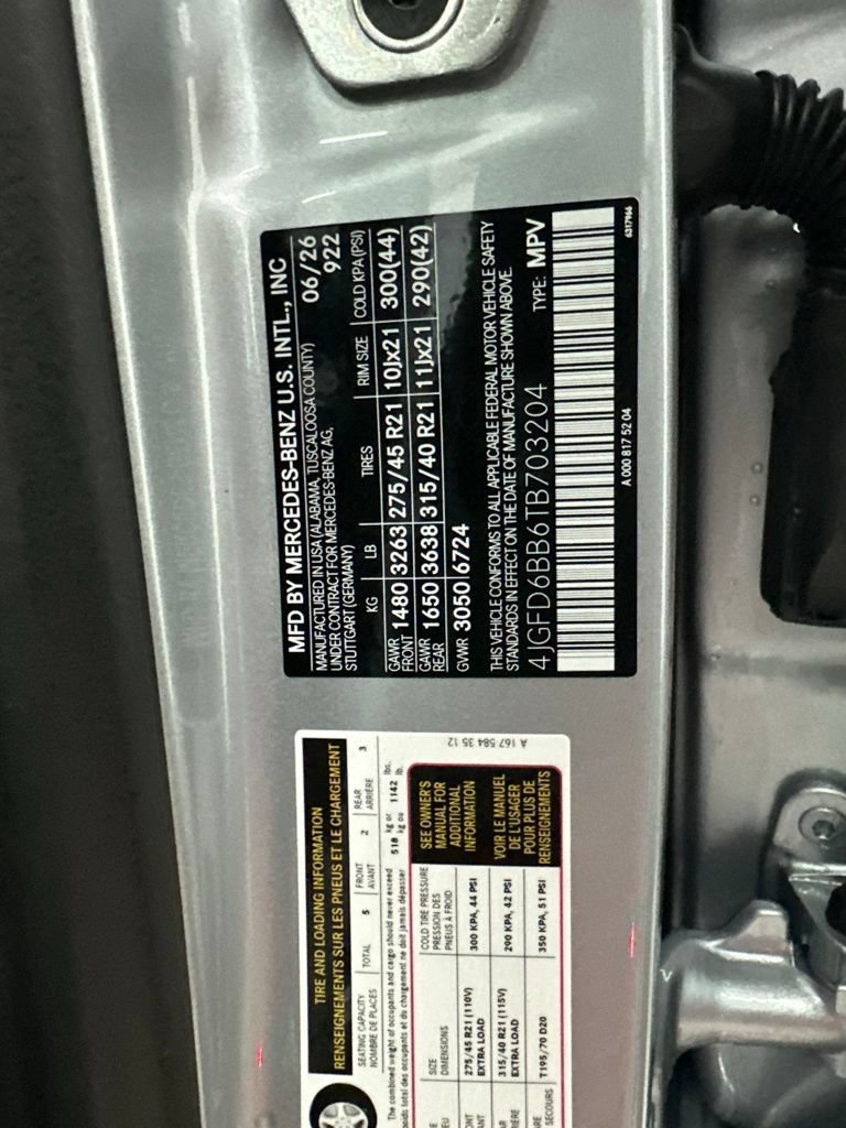 New 2026 Cirrus Silver Metallic Mercedes-Benz AMG® GLE 53 4MATIC+ Coupe image 62