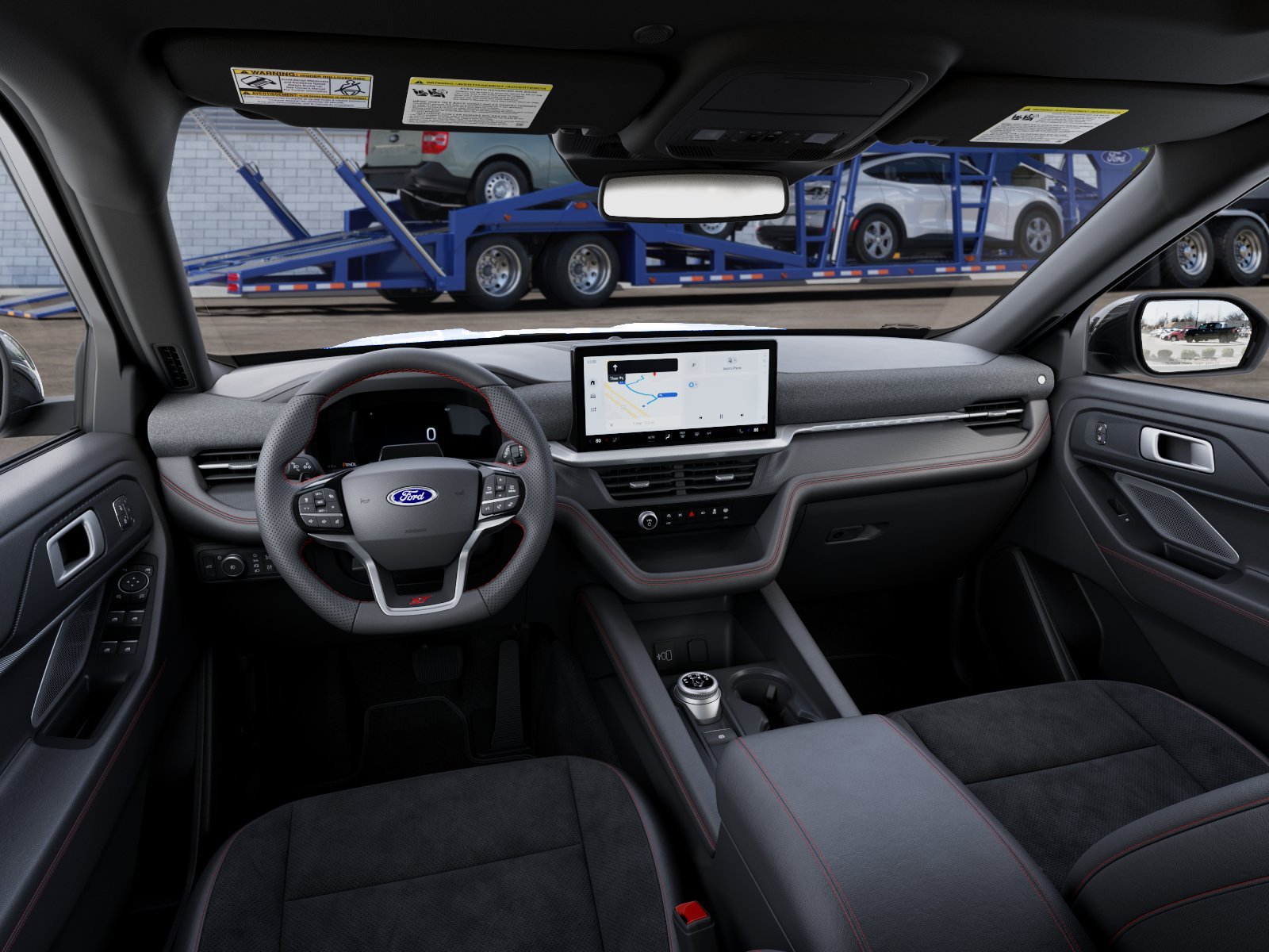 New 2027 Star White Metallic Tri-Coat Ford ST image 9