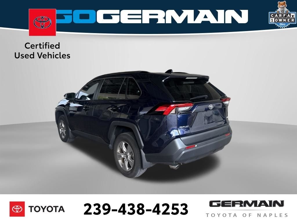 Certified Used 2025 Blue Toyota XLE image 3