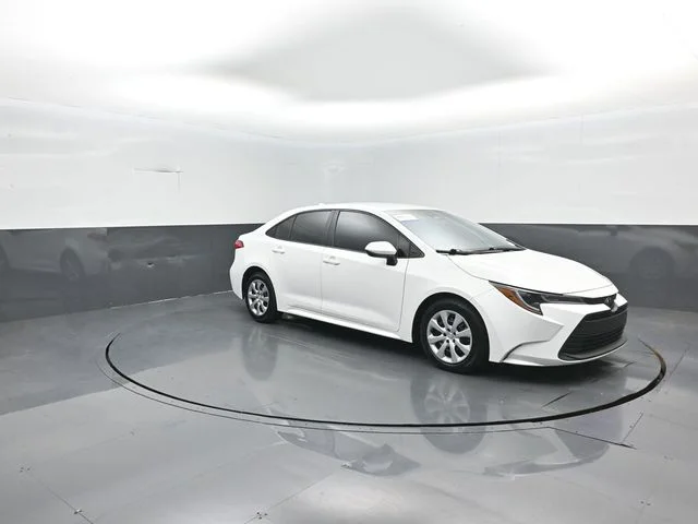Used 2023 White Toyota LE image 2