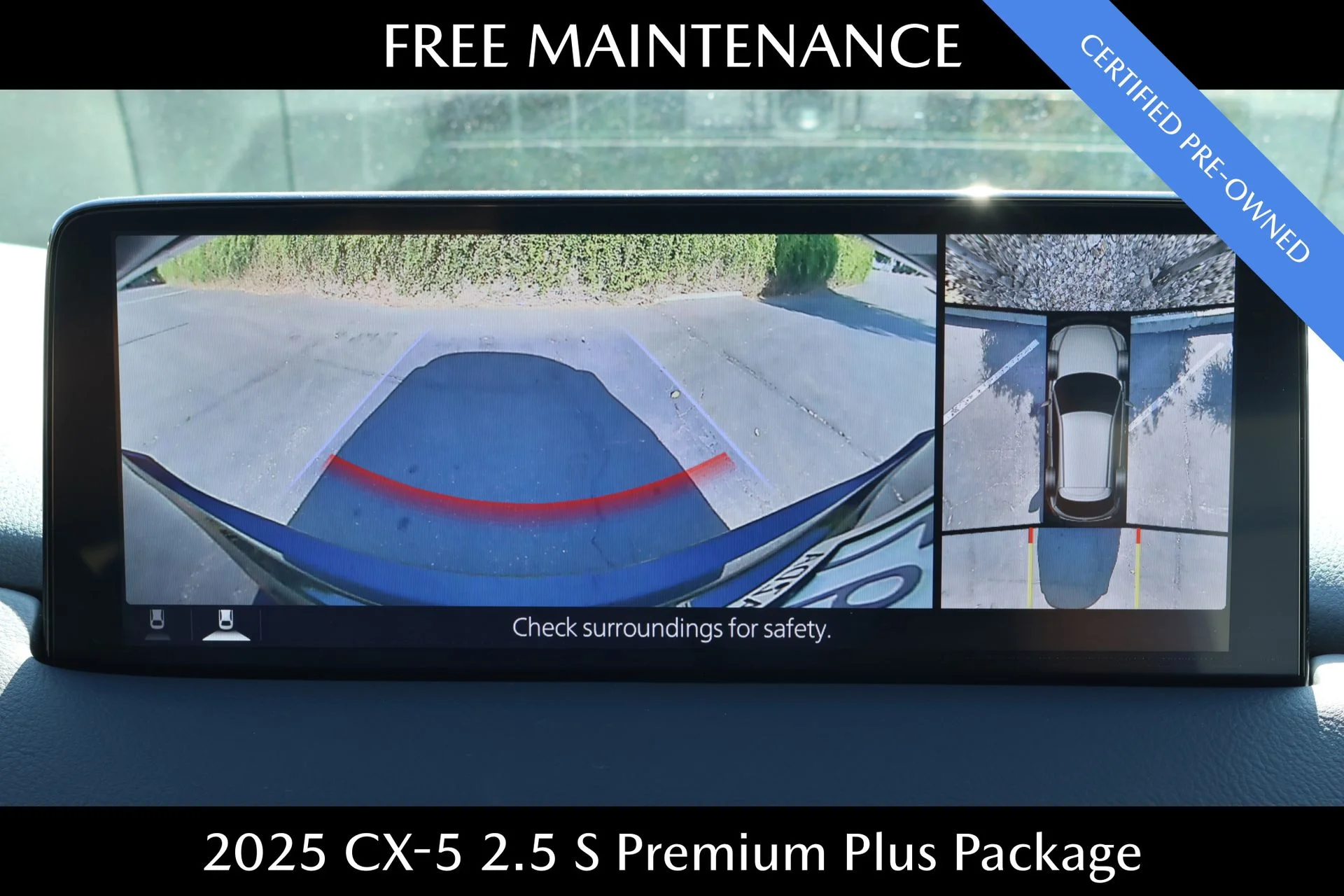 Certified Used 2025 Blue Mazda 2.5 S Premium Plus Package image 17