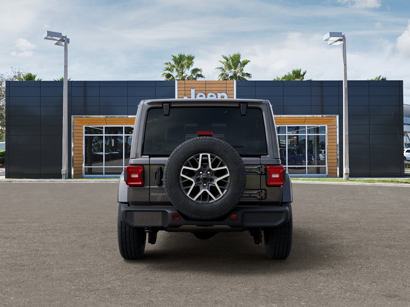 New 2026 Granite Crystal Metallic Clearcoat Jeep Sahara image 33