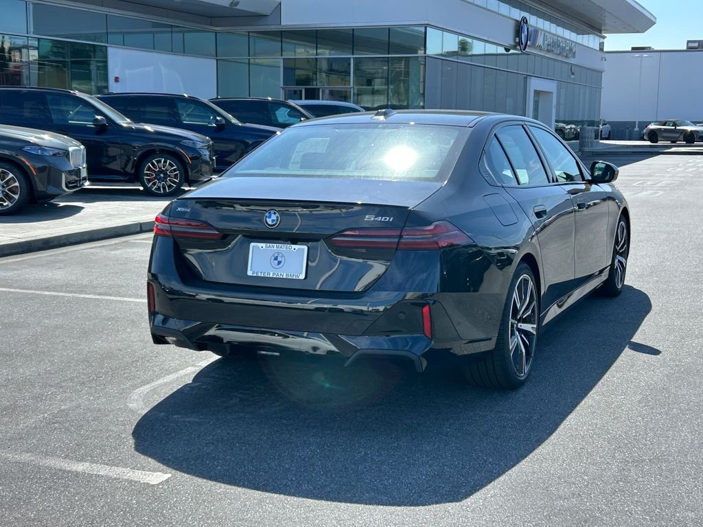 New 2027 Black Sapphire Metallic BMW 540i xDrive image 5
