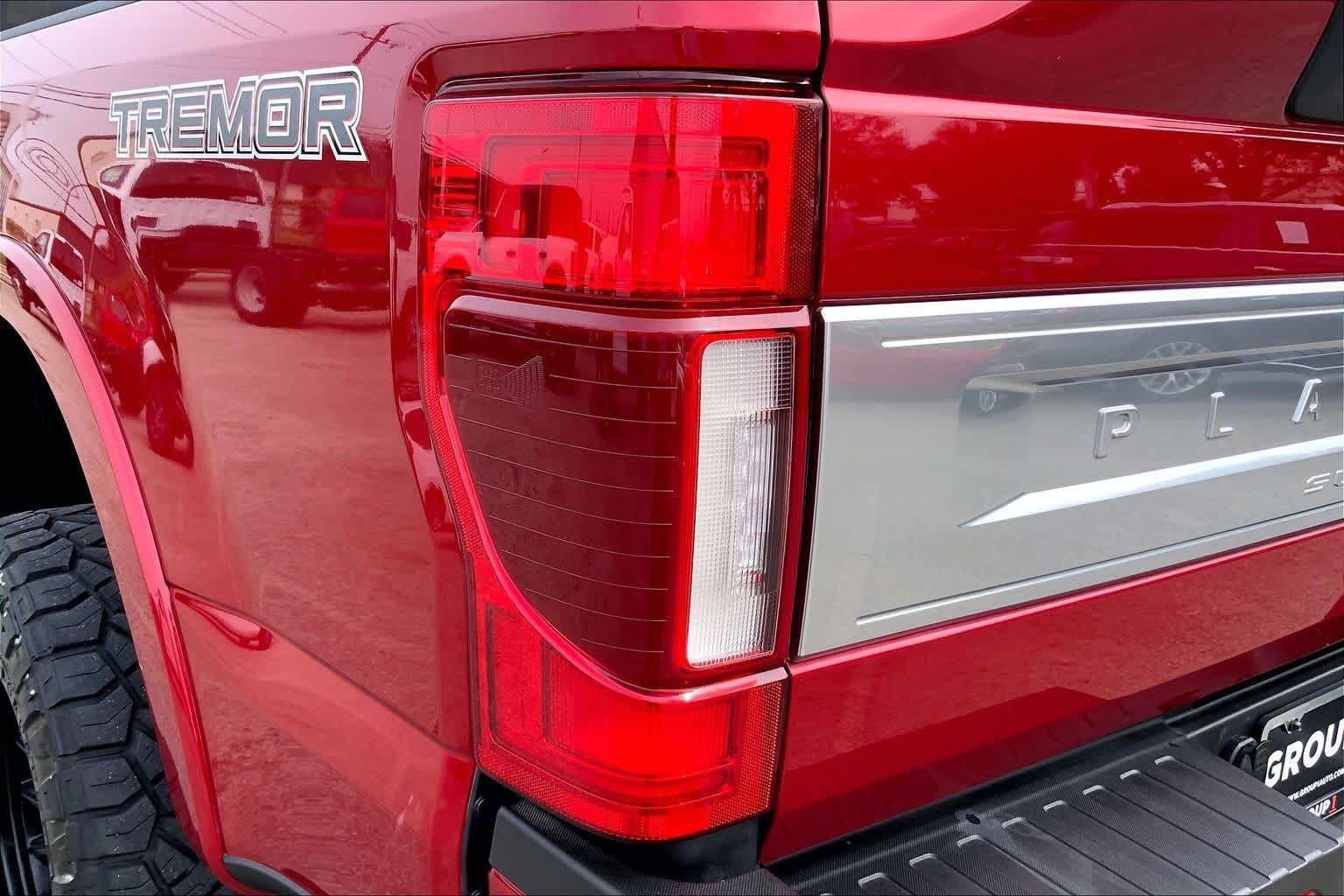 Used 2022 Rapid Red Metallic Tinted Clearcoat Ford F-250 Pickup Platinum image 29
