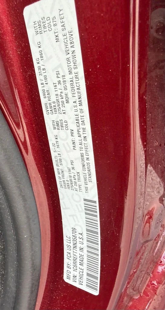 Used 2022 Red Ram Big Horn/Lone Star image 19