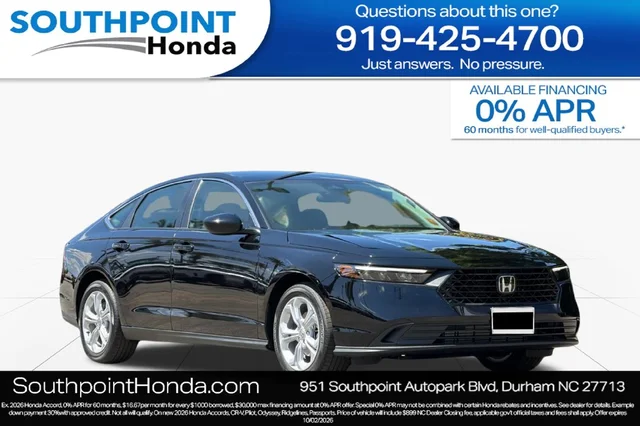 2026 Honda Accord LX