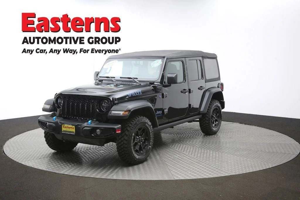 Certified Used 2023 Black Jeep Willys 4xe image 59