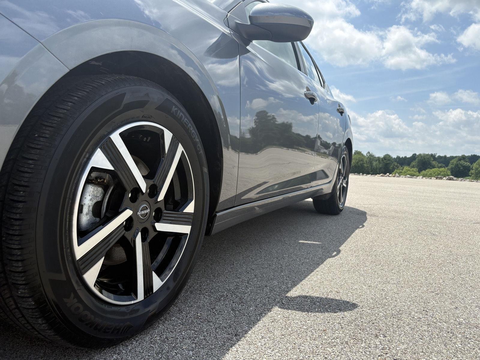 Used 2025 Atlantic Gray Metallic Nissan SV image 15