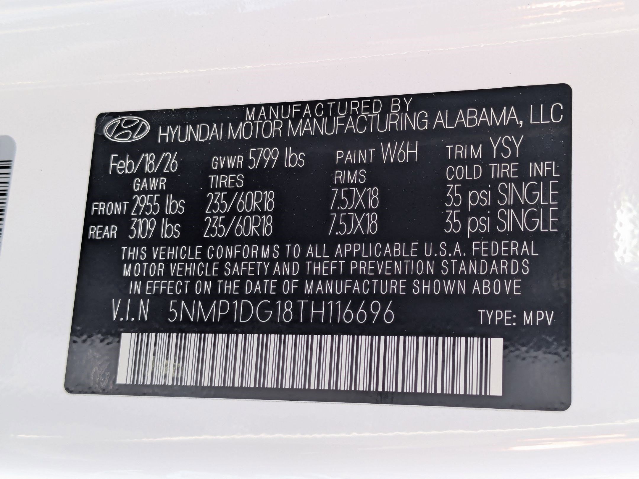 2026 Hyundai Santa Fe SE - Photo 33