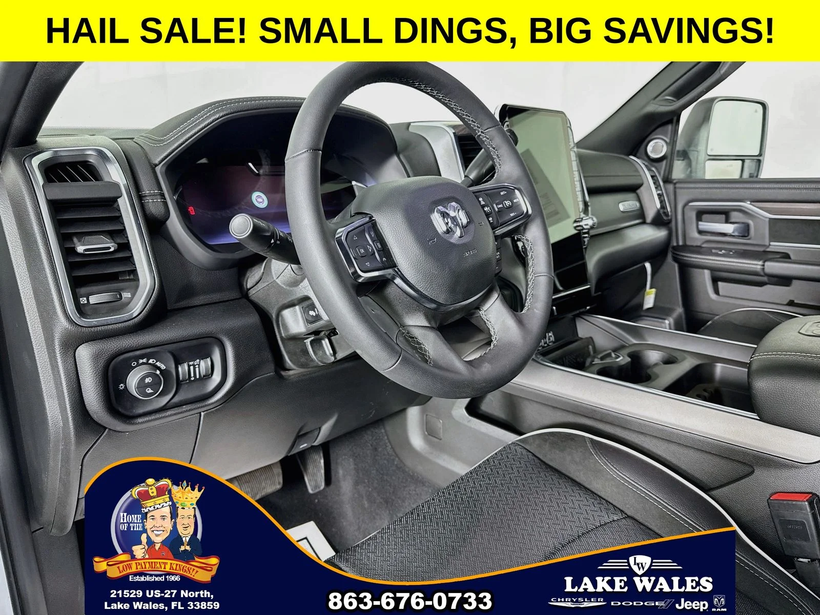 Used 2025 White Ram Laramie image 9