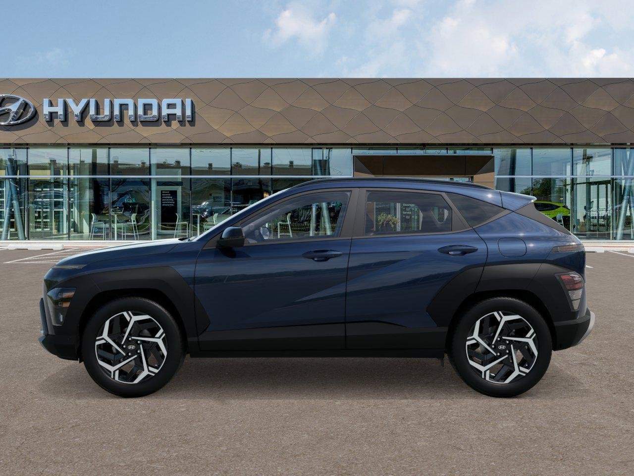 New 2026 Denim Blue Pearl Hyundai SEL Premium FWD image 3